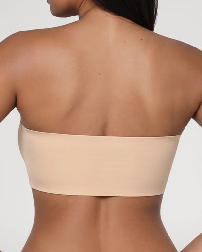Seamless Wireless Strapless Bandeau Bra