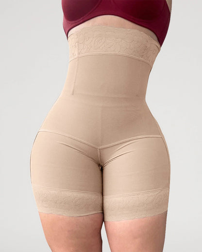Sculpting High-Waisted Tummy Control Butt Lifter Shorts