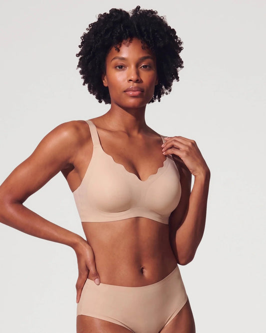 Scalloped Push-Up Jelly Bra [BOGO]