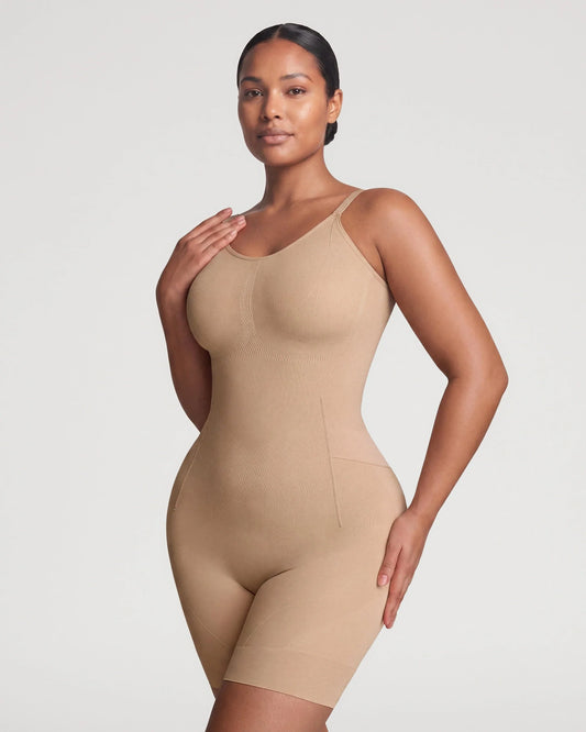 Seamless Full Body Easy-Off Sculpting Bodysuit