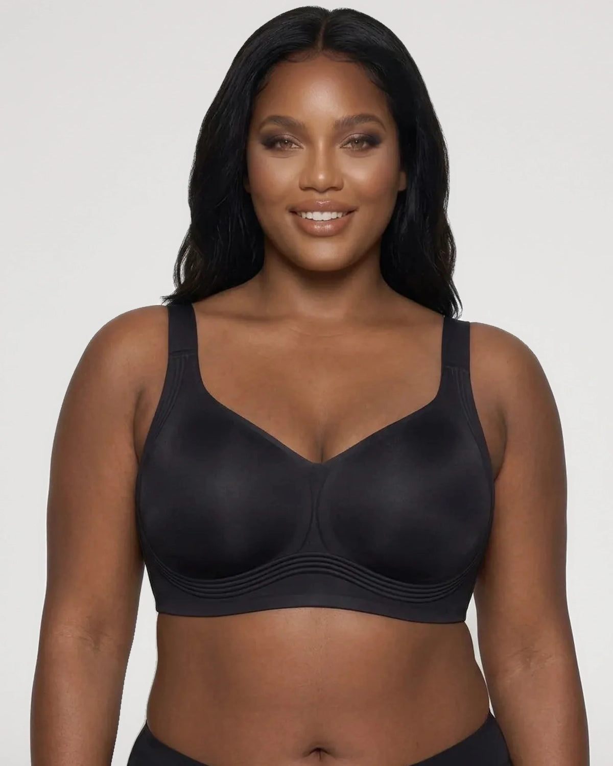 Wireless Full-Coverage Seamless Push-Up Jelly Bra