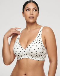 White polka dot