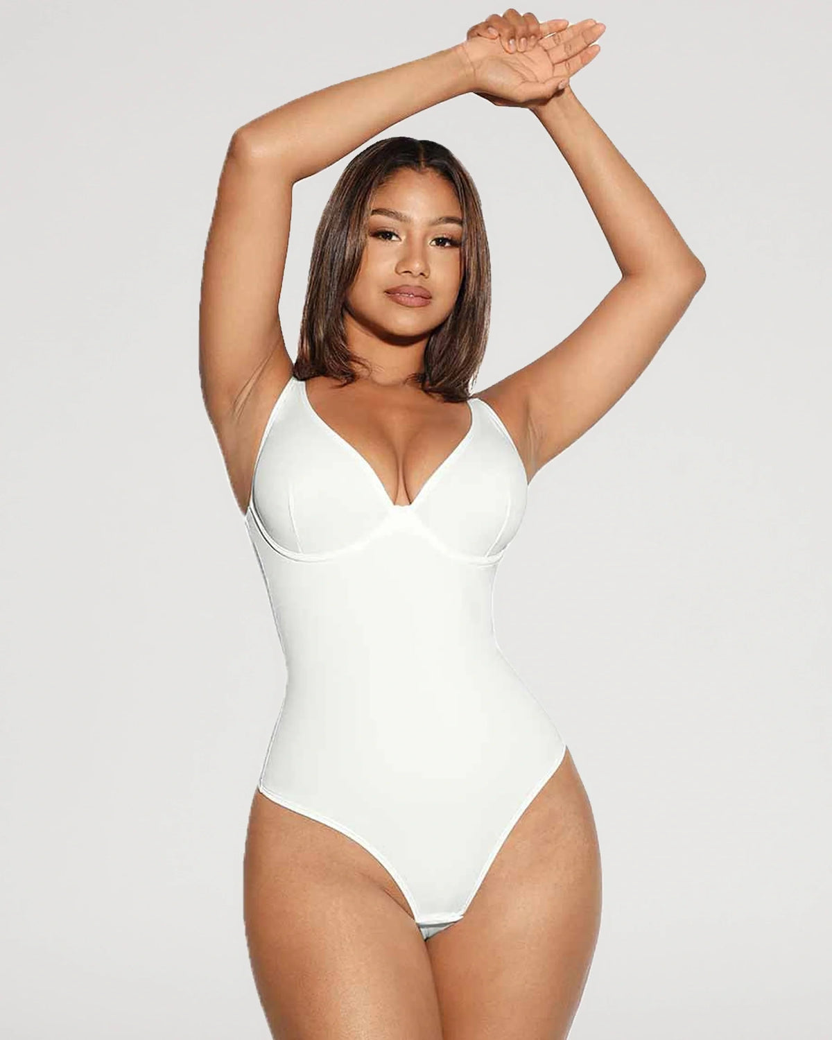 V-Neck Tummy Control Sculpt Bodysuit [BOGO]