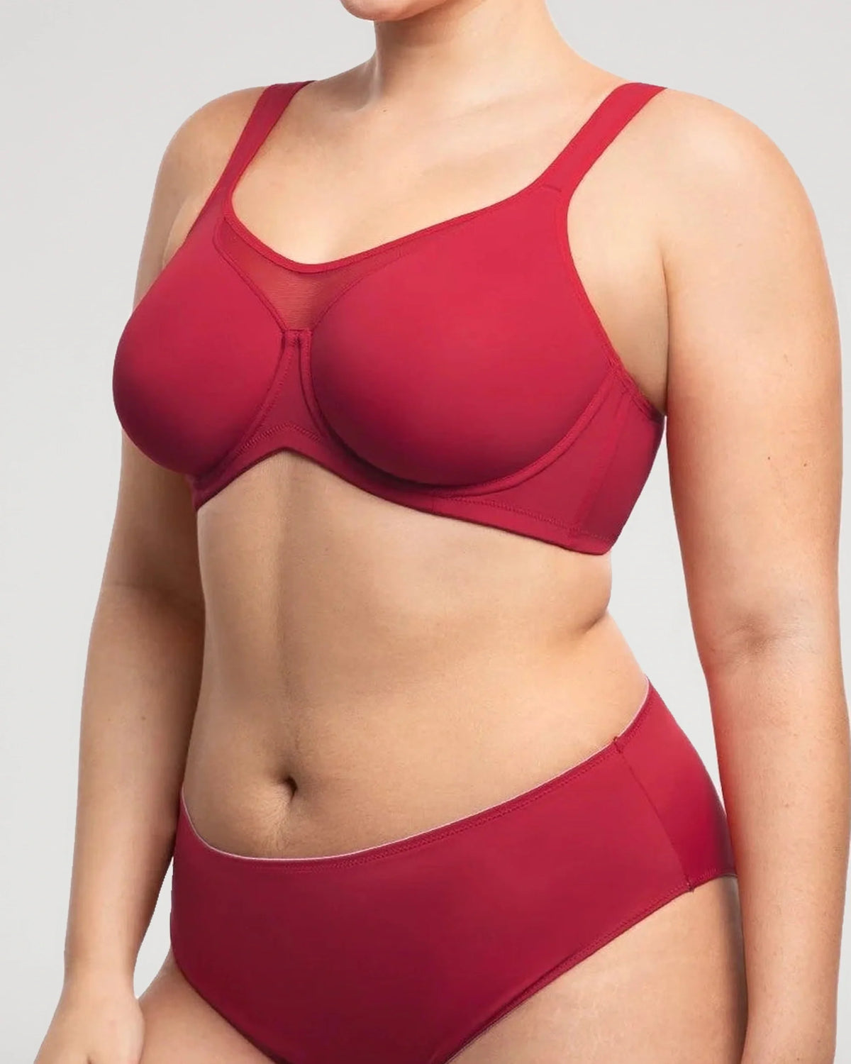 Full-Coverage Unlined Minimizer Underwire Bra [BOGO]