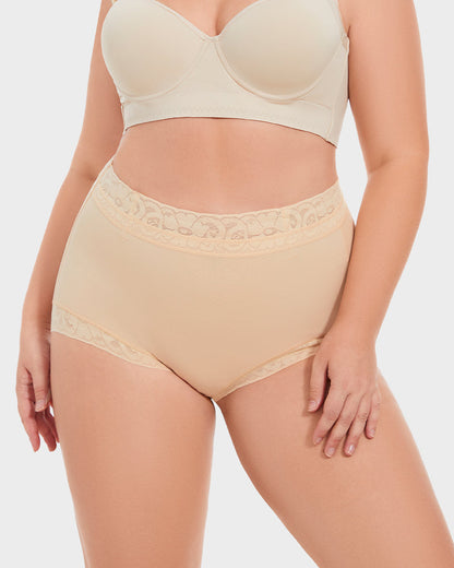 High-Waisted Tummy Control Butt Lifter Shaping Briefs [BOGO]